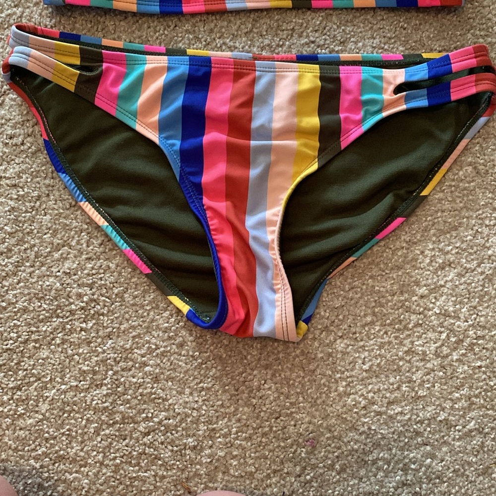 Striped Bikini Set - Picture 2 of 5